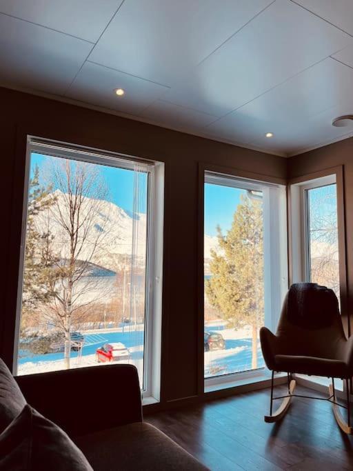 Skjomen Lodge Elvegard エクステリア 写真