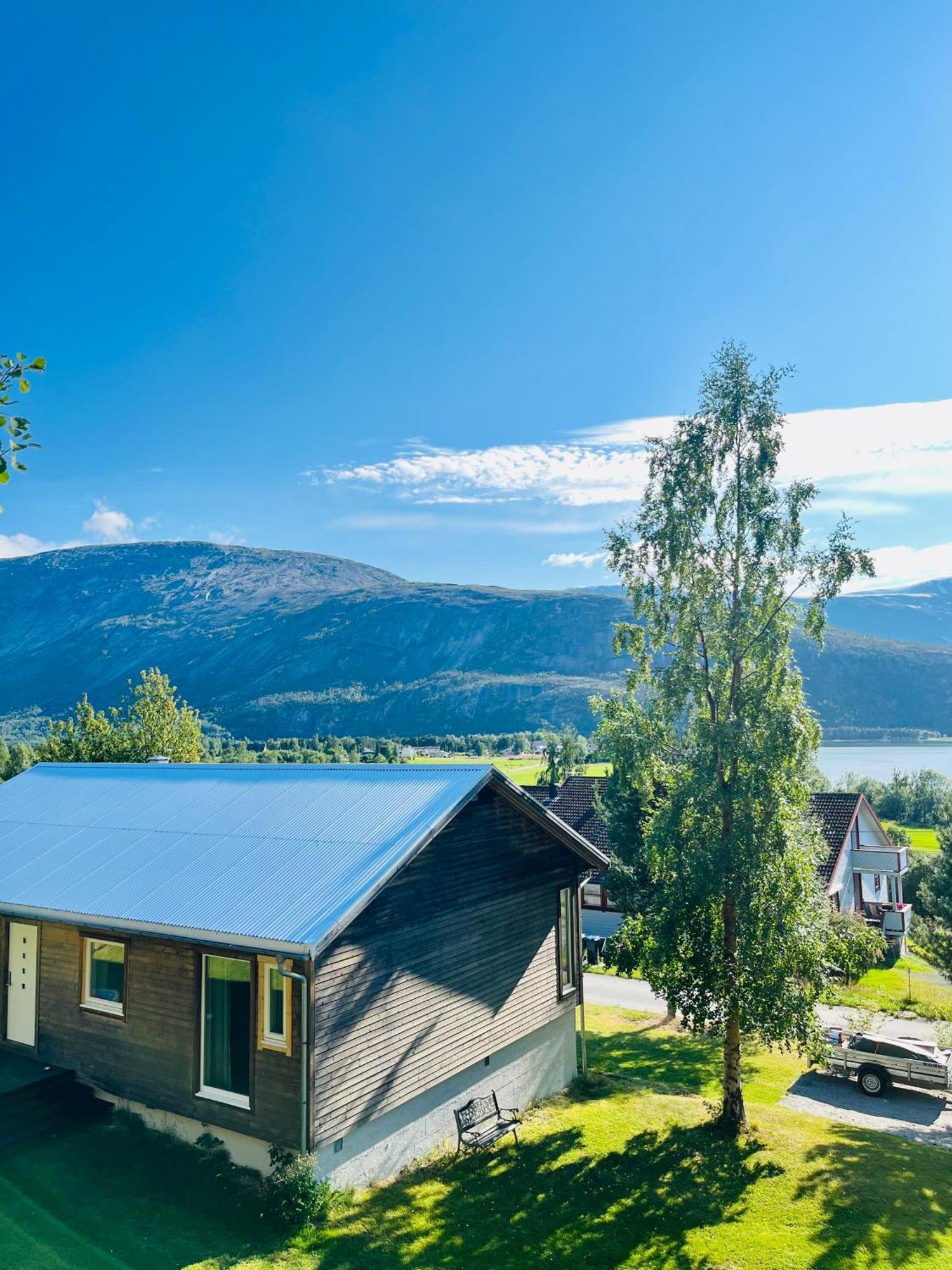 Skjomen Lodge Elvegard エクステリア 写真